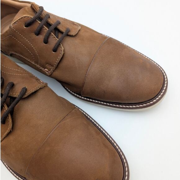 Marc Joseph Ocean Parkway Cap Toe Derby Shoes Men's Brown Size US9.5 EU42.5 - Picture 13 of 13